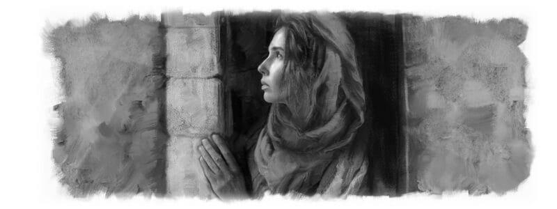 Rahab Standing in a Doorway