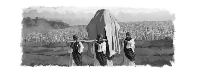 Priests Transporting the Ark of the Covenant
