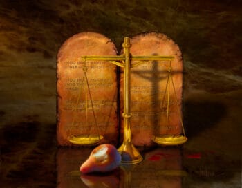 Mercy and Grace written in the Law