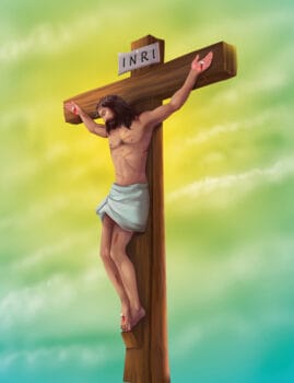 Jesus on the cross