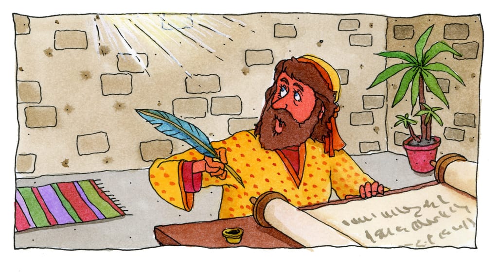 Paul Writing in Prison