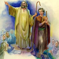 Paul and Timothy Preaching