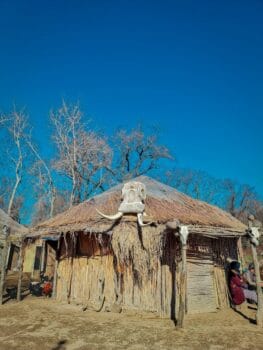 Primitive village home 