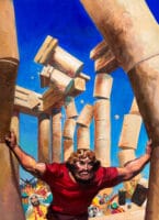 Samson Destroying the Building and His Life
