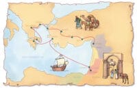 Map of Paul's Journeys