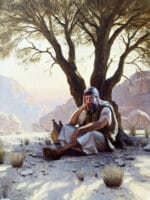 Elijah Sits Under a Tree